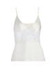 Kiki de Montparnasse Women's Voltaire Lace-Embellished Silk Cami - 1