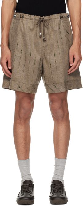 Kiko Kostadinov Kiko Kostadinov Beige Kyan Shorts