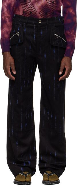 Kiko Kostadinov Kiko Kostadinov Black & Blue Komlo Trousers
