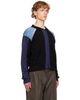 Kiko Kostadinov Kiko Kostadinov Black & Blue Munno Knit Cardigan - 2