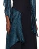 Kiko Kostadinov Kiko Kostadinov Black & Blue Plexus Midi Dress - 4