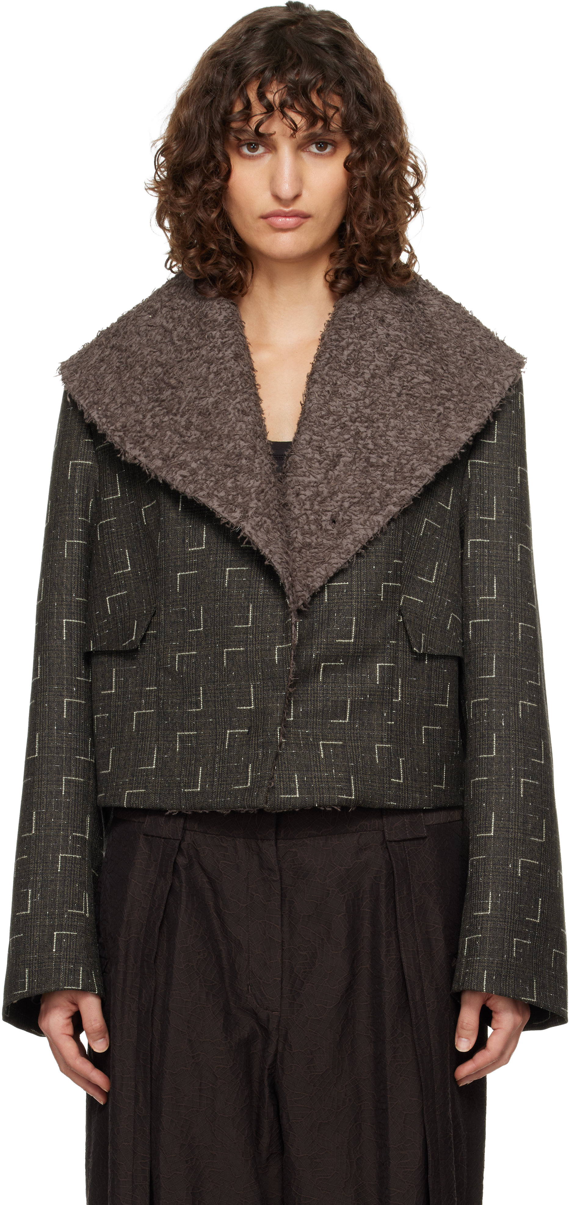 Kiko Kostadinov - Gray Jarocka Overshirt