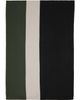 Kiko Kostadinov Kiko Kostadinov Black & Khaki Sigo Knit Scarf - 1