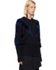 Kiko Kostadinov Kiko Kostadinov Black & Navy Macaw Sweater - 2