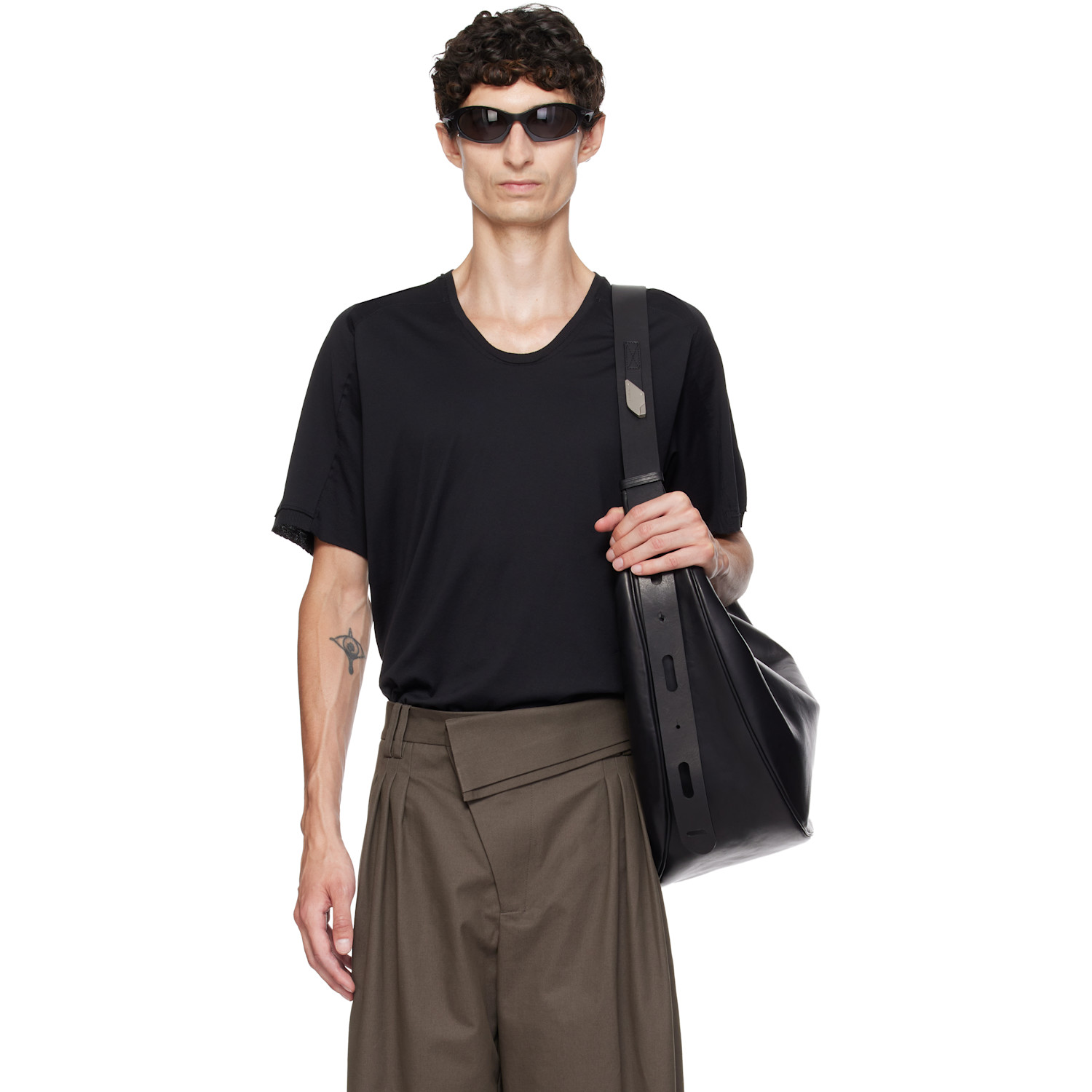 Kiko Kostadinov - Black Howe Jersey Top