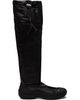 Kiko Kostadinov Kiko Kostadinov Black Avocet Leather Tall Boots - 1