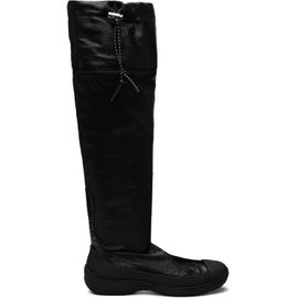 Kiko Kostadinov Kiko Kostadinov Black Avocet Leather Tall Boots