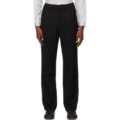 Kiko Kostadinov Kiko Kostadinov Black Bruin Trousers