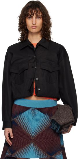 Kiko Kostadinov Kiko Kostadinov Black Centennial Jacket