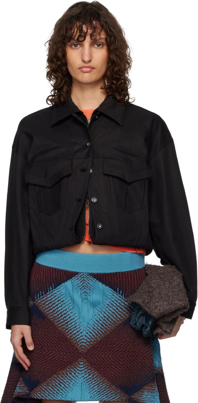 Kiko Kostadinov Kiko Kostadinov Black Centennial Jacket