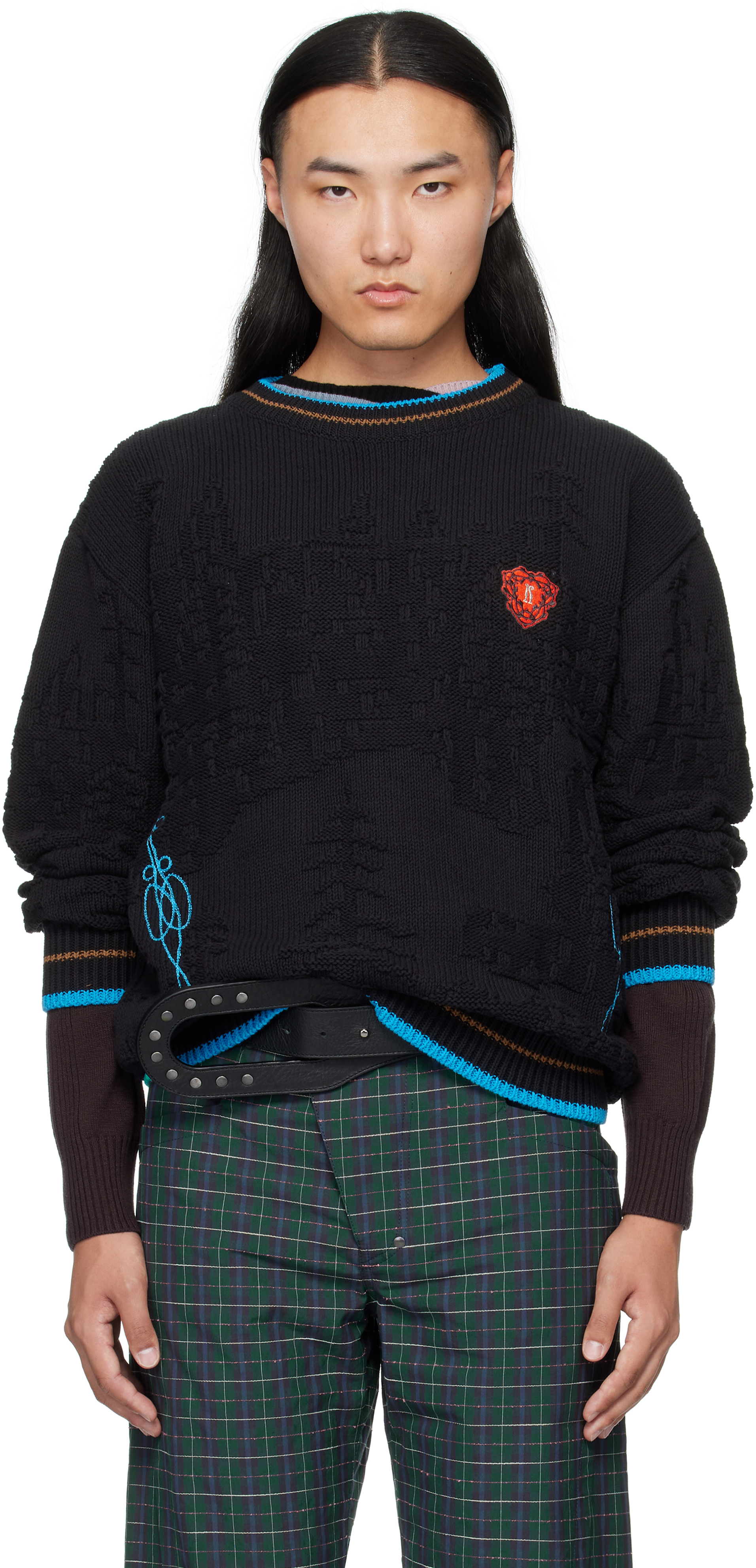 Kiko Kostadinov - Black Octavia Sunglasses