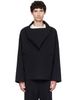 Kiko Kostadinov Kiko Kostadinov Black Graatsma Smock Jacket - 1