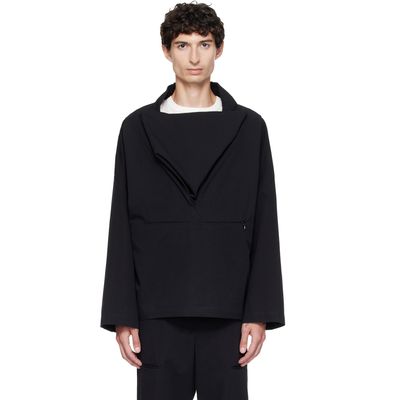 Kiko Kostadinov Kiko Kostadinov Black Graatsma Smock Jacket