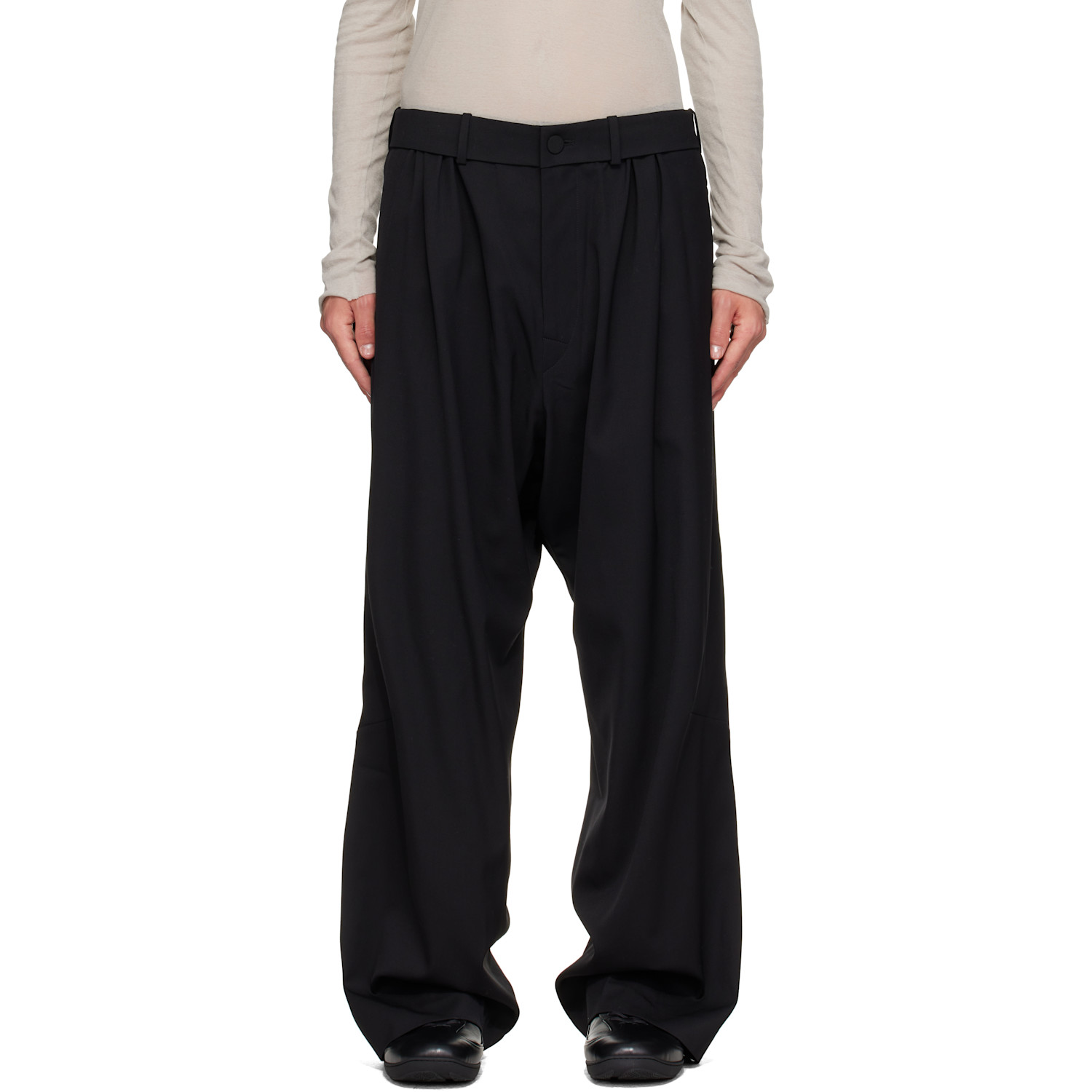 Kiko Kostadinov - Black McNamara Trousers