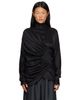 Kiko Kostadinov Kiko Kostadinov Black Jacana Blouse - 1