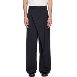 Kiko Kostadinov Kiko Kostadinov Black Kippel Wrap Trousers