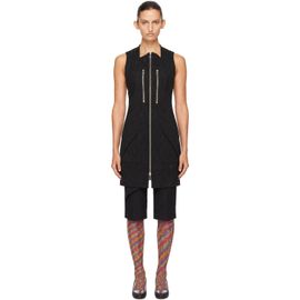 Kiko Kostadinov Kiko Kostadinov Black Koel Tunic Minidress