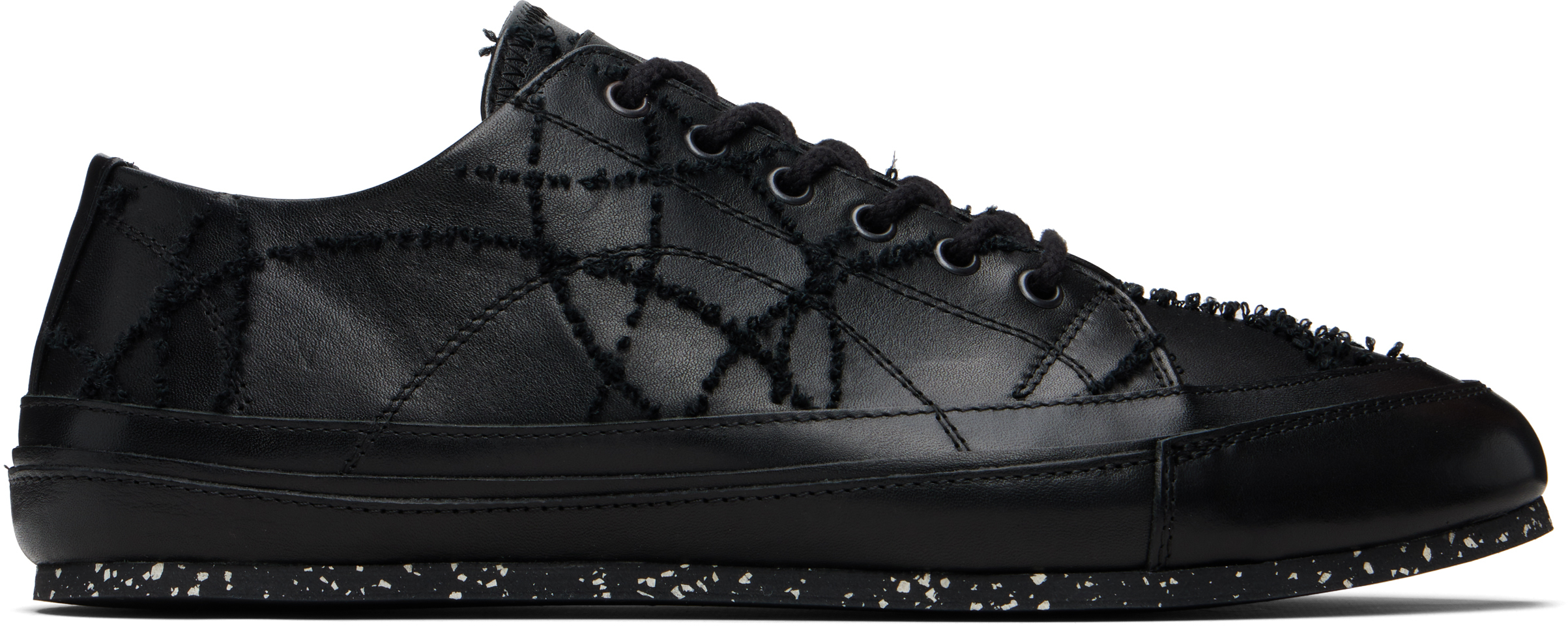 Kiko Kostadinov - Black Chalice Lace Up Sneakers