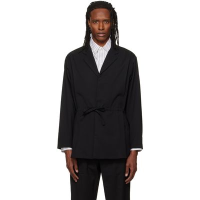 Kiko Kostadinov Kiko Kostadinov Black Laan Gathered Blazer