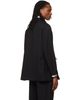 Kiko Kostadinov Kiko Kostadinov Black Laan Gathered Blazer - 3