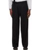 Kiko Kostadinov Kiko Kostadinov Black Laan Gathered Trousers - 1