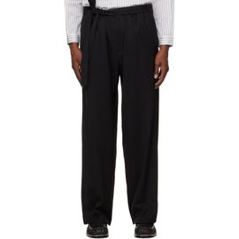 Kiko Kostadinov Kiko Kostadinov Black Laan Gathered Trousers