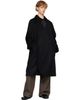 Kiko Kostadinov Kiko Kostadinov Black Munno Hooded Coat - 4