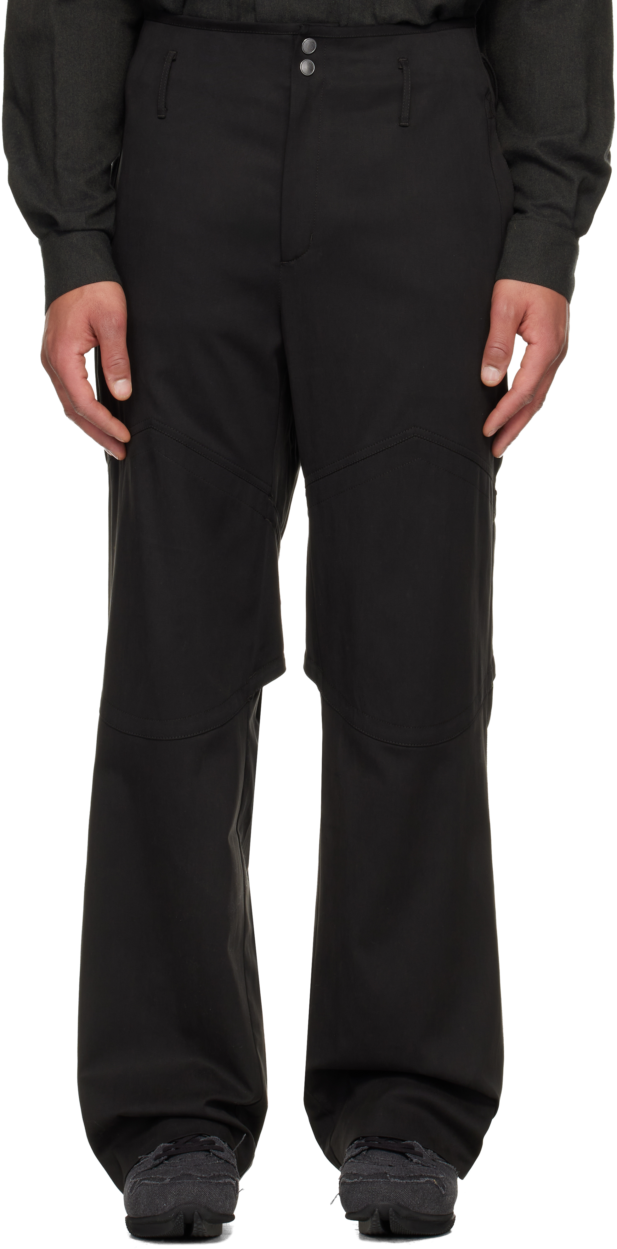 Kiko Kostadinov - Black Orvos Trousers