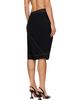 Kiko Kostadinov Kiko Kostadinov Black Petrel Draped Culottes Shorts - 3