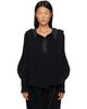 Kiko Kostadinov Kiko Kostadinov Black Petrel Pullover Hoodie - 1