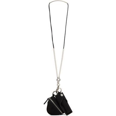 Kiko Kostadinov Kiko Kostadinov Black PRION Multipurpose Carrier Pouches