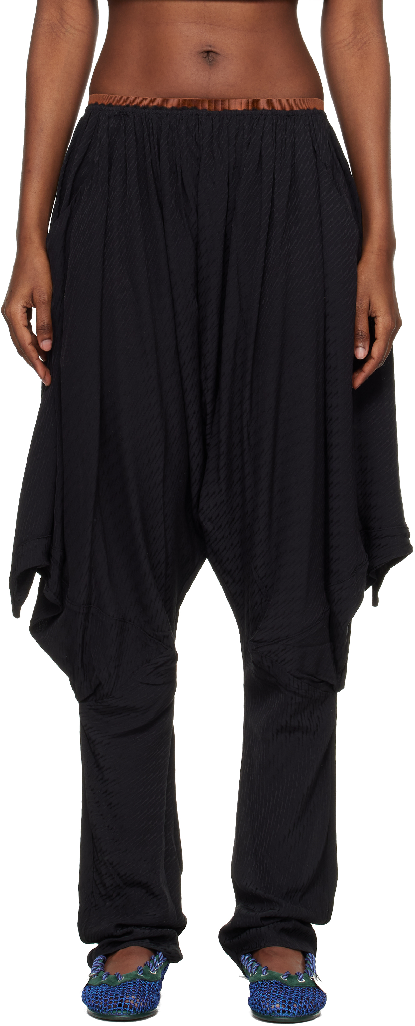 Kiko Kostadinov - Black McNamara Trousers