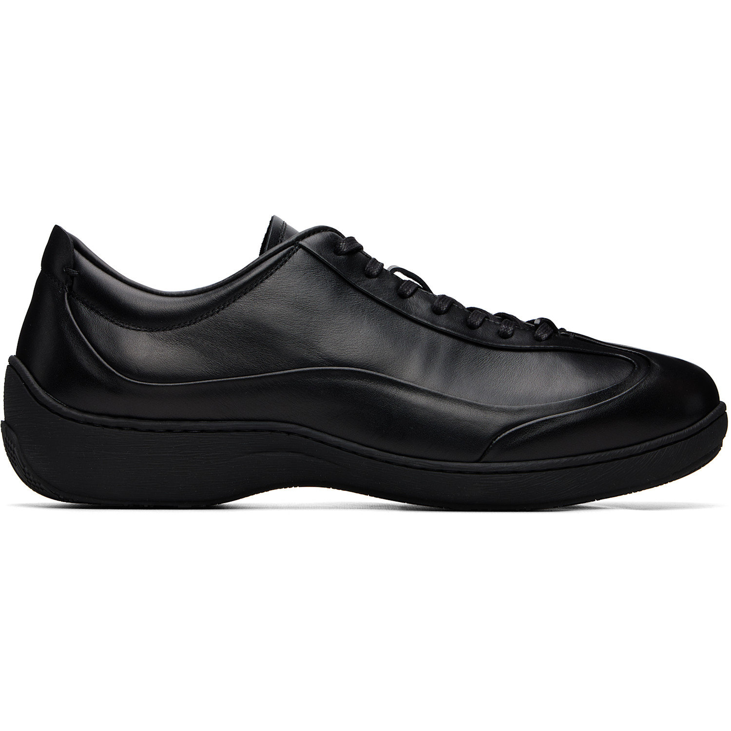 Kiko Kostadinov - Gray & Black Sonia Slip On Brogues