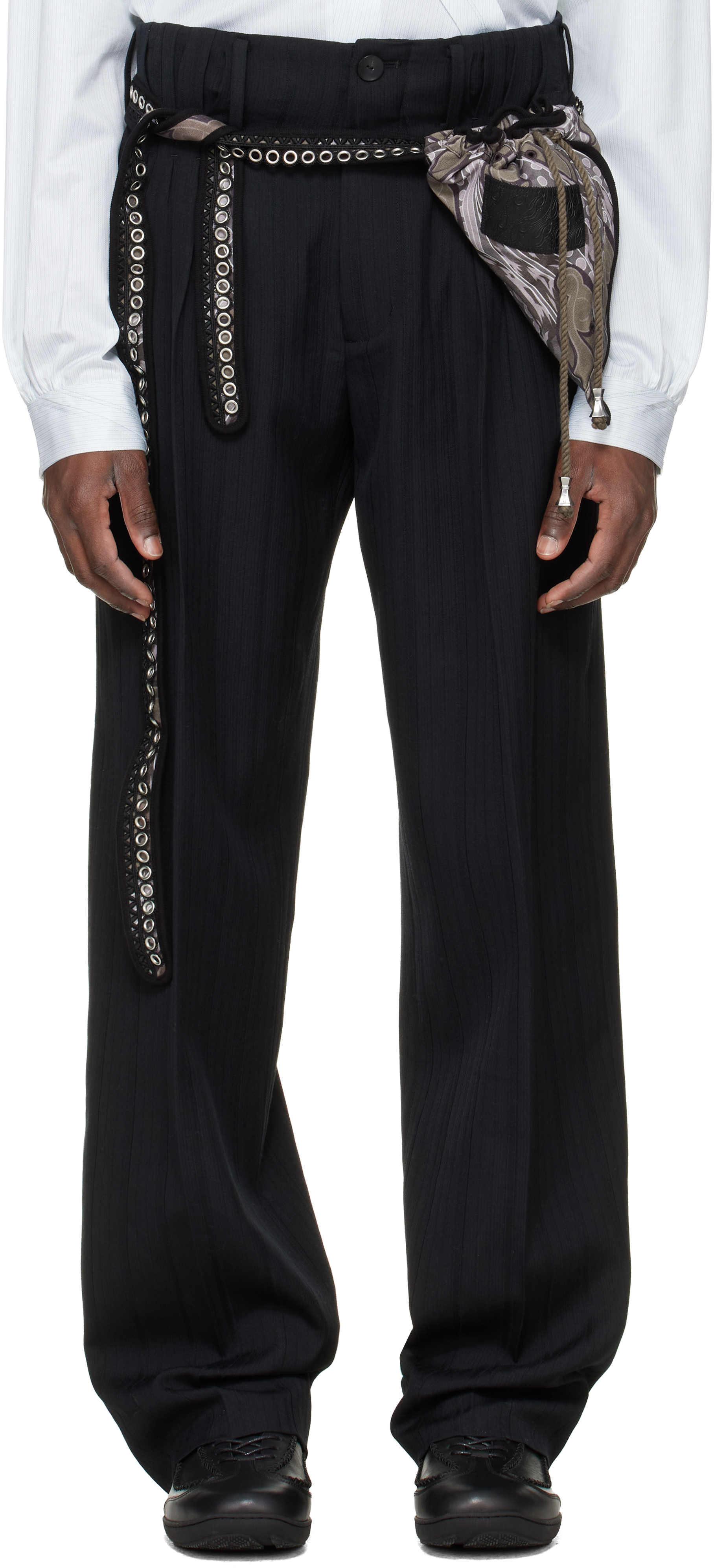 Kiko Kostadinov - Black McNamara Trousers
