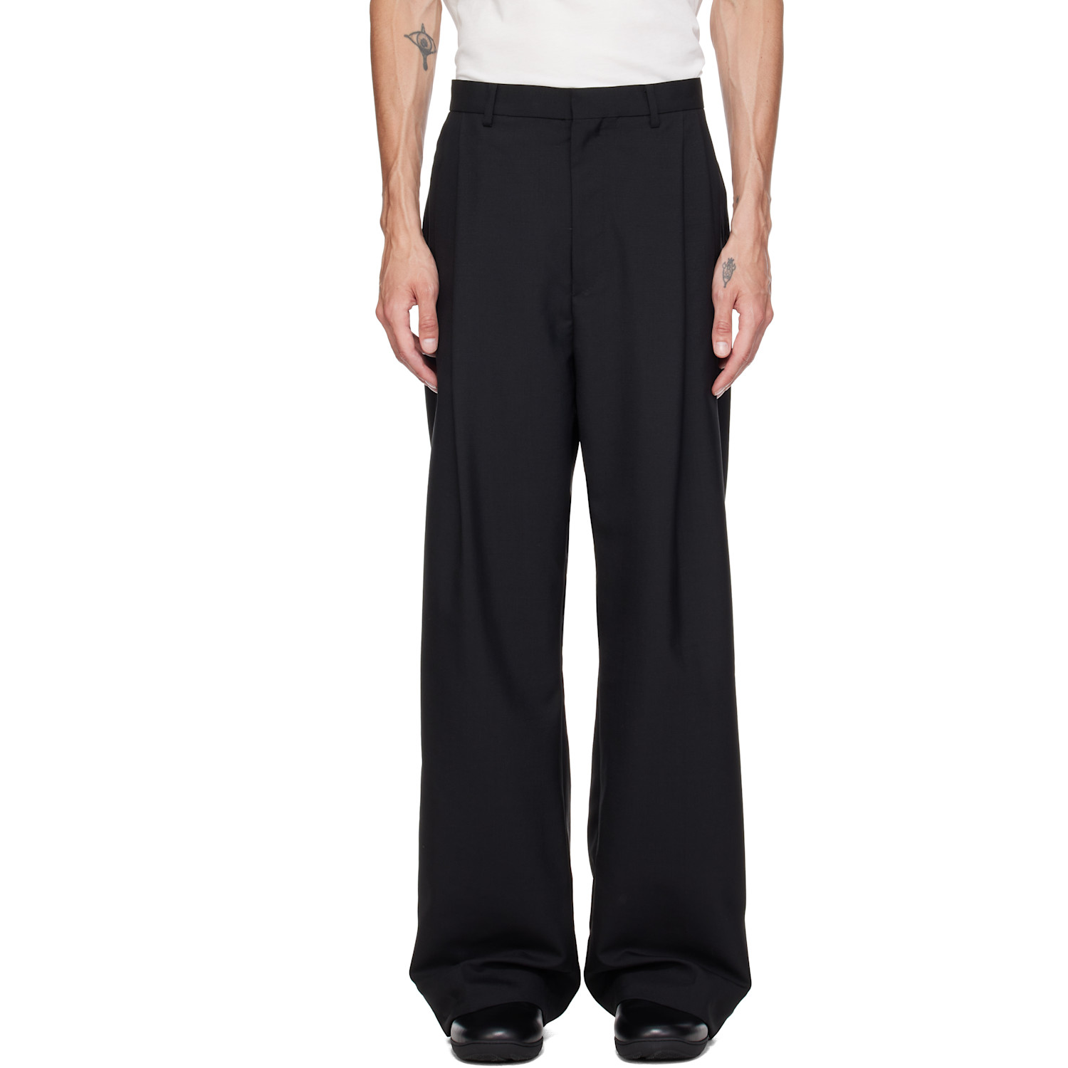 Kiko Kostadinov - Black Chalice Trousers