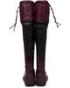Kiko Kostadinov Kiko Kostadinov Brown & Burgundy Avocet Leather Tall Boots - 2