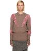 Kiko Kostadinov Kiko Kostadinov Brown & Pink Macaw Sweater - 1