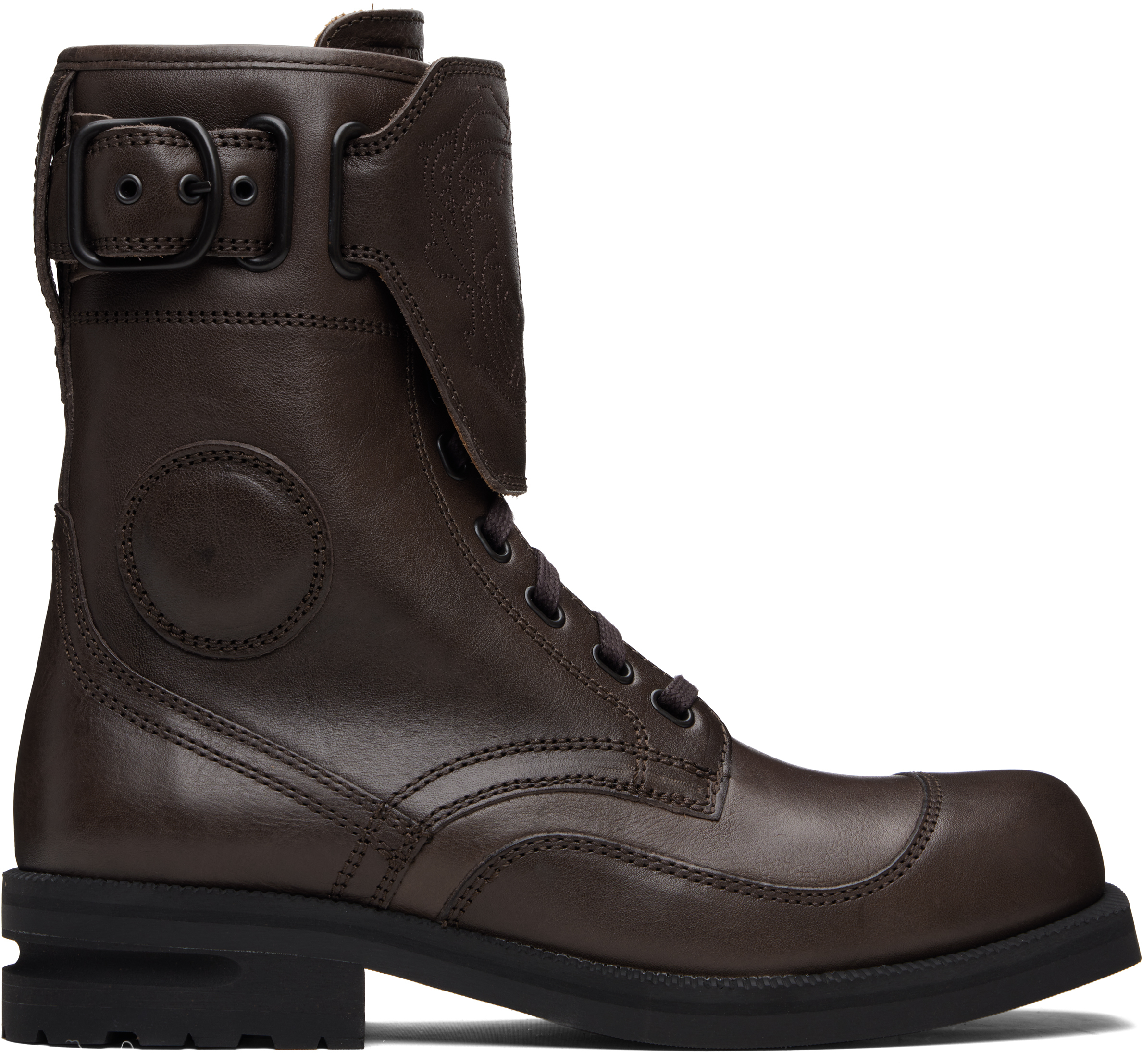 Kiko Kostadinov - Green Priam Boots
