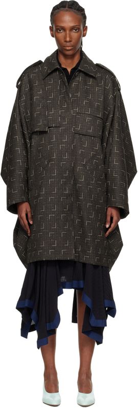 Kiko Kostadinov Kiko Kostadinov Brown Statsinger Coat