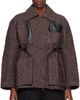 Kiko Kostadinov Kiko Kostadinov Brown Wertmuller Coat - 1
