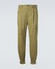 Kiko Kostadinov Kiko Kostadinov Egreta striped cotton-blend tapered pants - 1