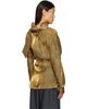 Kiko Kostadinov Kiko Kostadinov Gold Jacana Blouse - 3