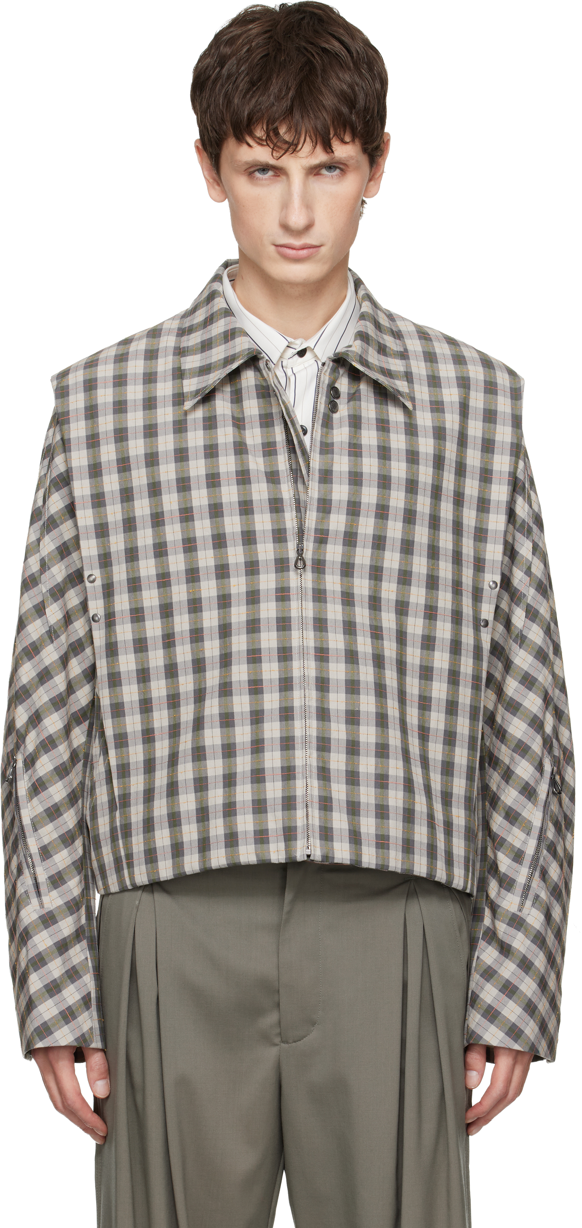 Kiko Kostadinov - Gray Remus Long Sleeve T-Shirt