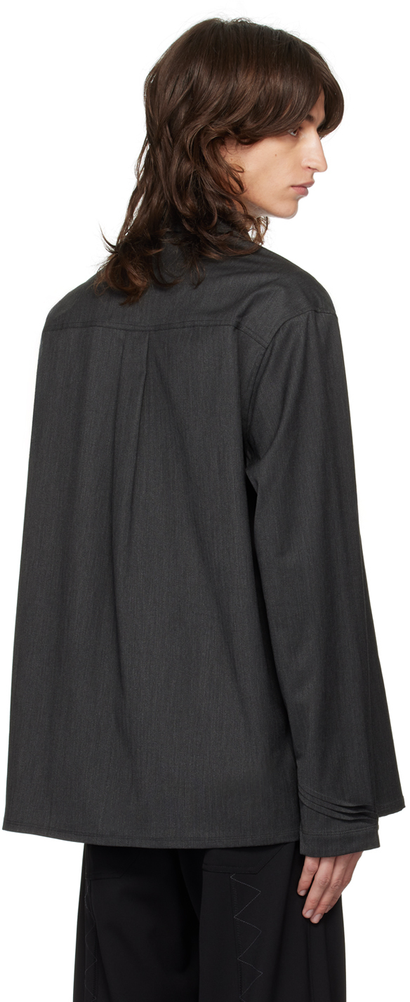 Kiko Kostadinov - Gray Jarocka Overshirt