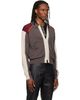 Kiko Kostadinov Kiko Kostadinov Gray Munno Knit Cardigan - 2