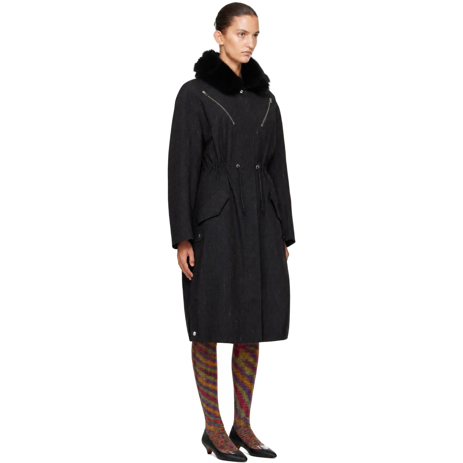 Kiko Kostadinov - Gray Osprey Coat