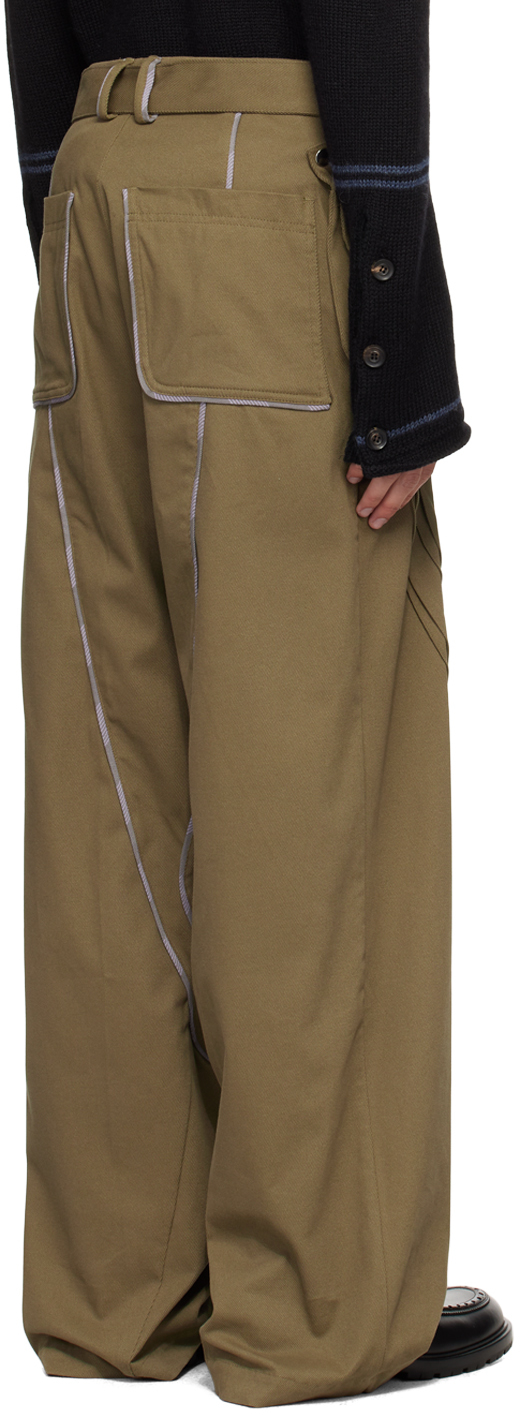 Kiko Kostadinov - Green Chalice Trousers