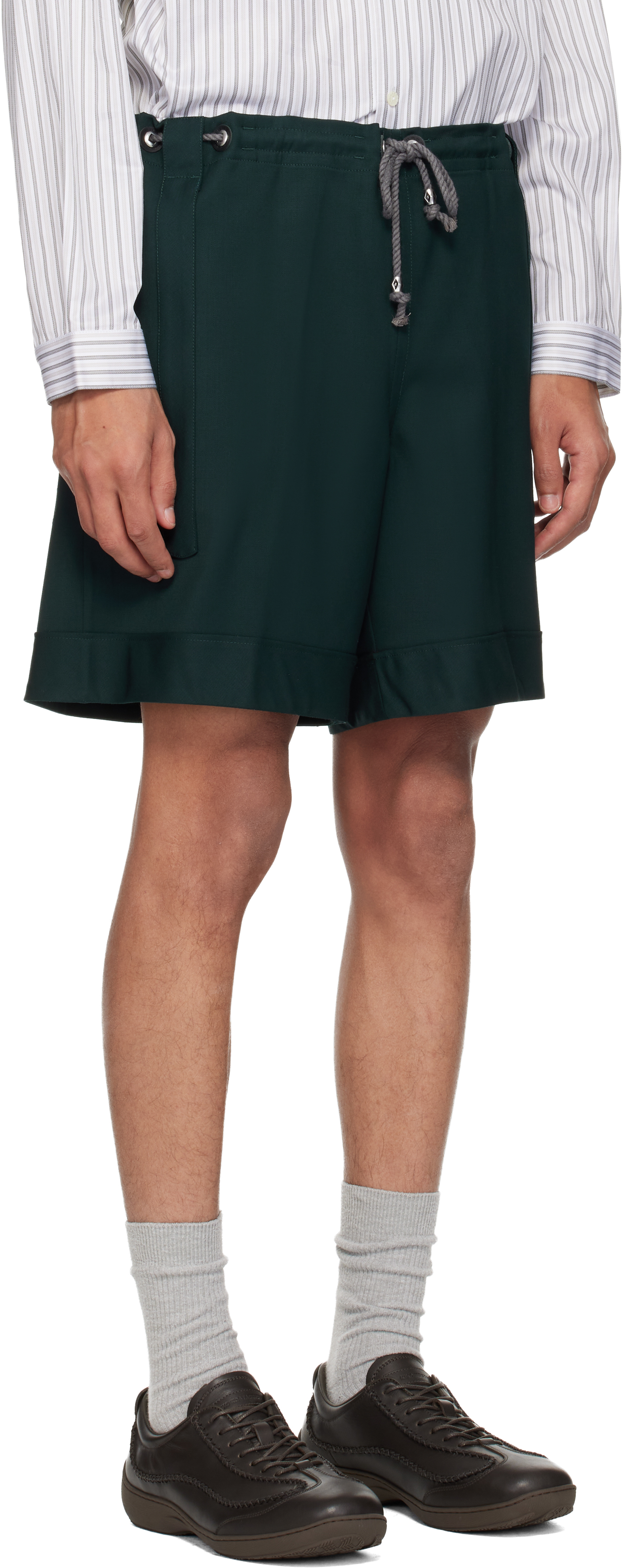 Kiko Kostadinov - Green Kyan Shorts