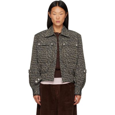 Kiko Kostadinov Kiko Kostadinov Green Peregrine Jacket