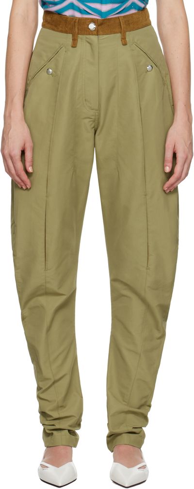 Kiko Kostadinov Kiko Kostadinov Khaki Chasseur Trousers